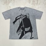 Obito Uchiha - 300g Premium Vintage Wash Anime Streetwear