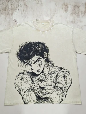 Yusuke "Spirit Detective" - 300g Heavyweight Vintage Wash Anime Tee