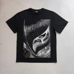 Berserk: Griffith Line Art Direct-to-Garment Print Short-Sleeve T-Shirt (Spring/Summer)