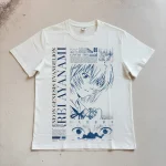 EVA Rei Ayanami '90s Retro Poster Print Short-Sleeve T-Shirt