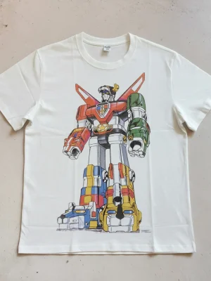 Golion (Beast King) Retro Japanese Anime Hand-Drawn Illustration Print Short-Sleeve T-Shirt