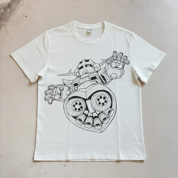 Mobile Suit Gundam RX-77-2 Guncannon Pure Cotton Short-Sleeve T-Shirt