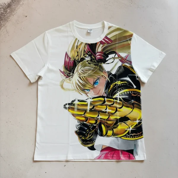 Yusuke Murata Short Manga: "Bullet Angel Club" — Himiko Natsuno All-Over Print Short-Sleeve T-Shirt