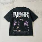 NieR: Automata — 330g Heavyweight Distressed Short-Sleeve T-Shirt