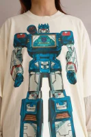 Soundwave - 300g 90s Retro Aesthetic Vintage Wash Tee