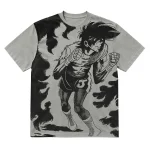 Joe Yabuki "Burning Spirit" - 230g Heavyweight Vintage Wash Anime Tee