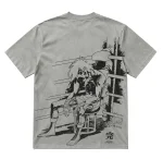 Joe Yabuki "Burning Spirit" - 230g Heavyweight Vintage Wash Anime Tee