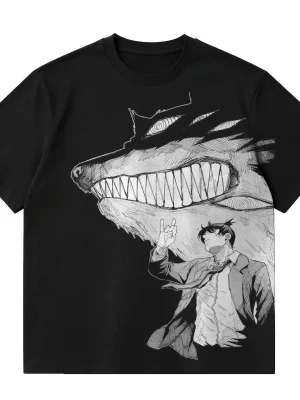 Aki "The Fox Contract" - 300g 100% Cotton Heavyweight Anime Tee