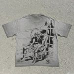 Joe Yabuki "Burning Spirit" - 280g Heavyweight Vintage Wash Anime Tee