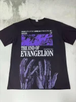 Neon Genesis Evangelion: The End of Evangelion Movie Poster Graphic T-Shirt