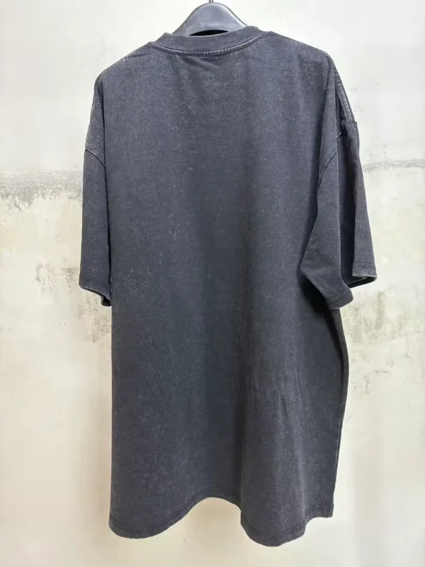 Chainsaw Man Makima Sketch Print Streetwear - 300g Heavyweight Acid Wash Vintage T-Shirt