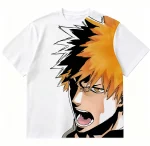 Ichigo Kurosaki BLEACH Manga Oversized 300gsm Heavyweight Tee | HMS