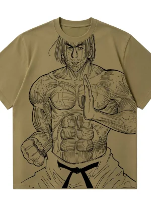 Hunter x Hunter Isaac Netero DTG T-Shirt | 300gsm Heavyweight All Over Print Both Sides Tee