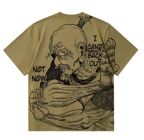 Hunter x Hunter Isaac Netero DTG T-Shirt | 300gsm Heavyweight All Over Print Both Sides Tee