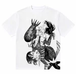 Chainsaw Man Reze Bomb Devil DTG T-Shirt | 220gsm 100% Cotton Anime Tee