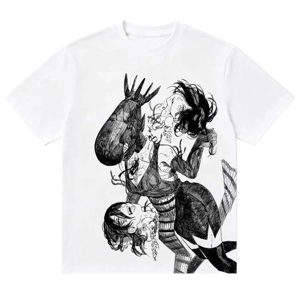 Chainsaw Man Reze Bomb Devil DTG T-Shirt | 220gsm 100% Cotton Anime Tee